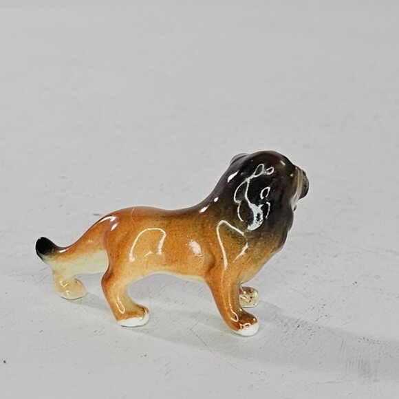 Bug House Bone China Japan Lion Miniature Figurine Tiny - Picture 3 of 8